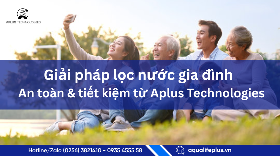 Giải pháp lọc nước cho gia đình