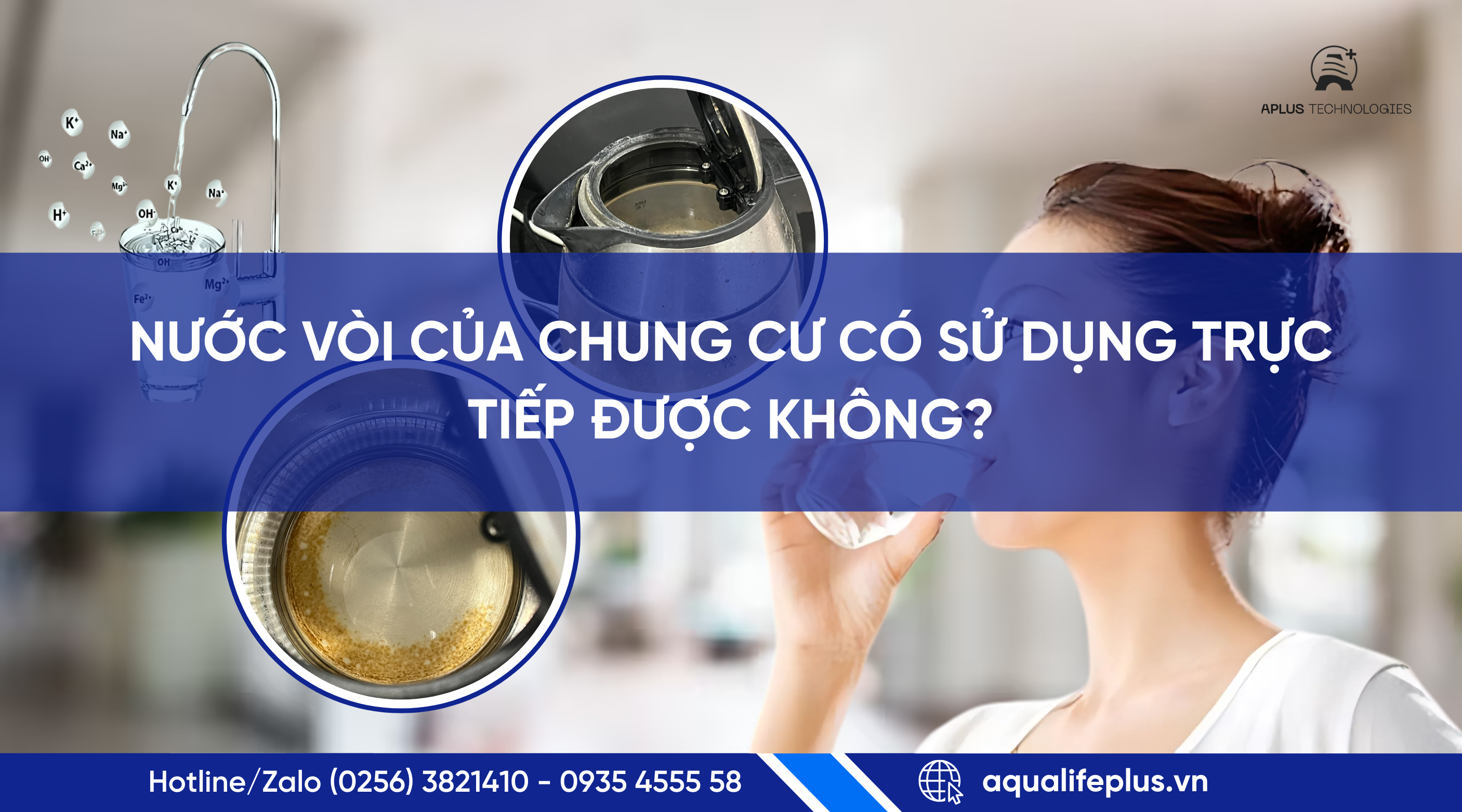 Nước vòi chung cư có uống trực tiếp được không? Giải pháp nước sạch cho gia đình
