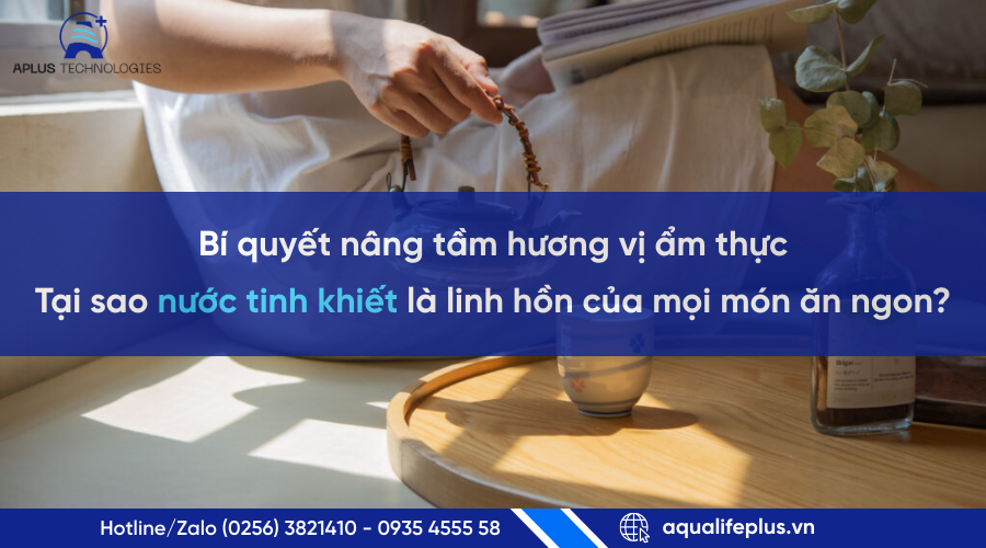Bí quyết nâng tầm hương vị ẩm thực: Tại sao nước tinh khiết là linh hồn của mọi món ăn ngon?