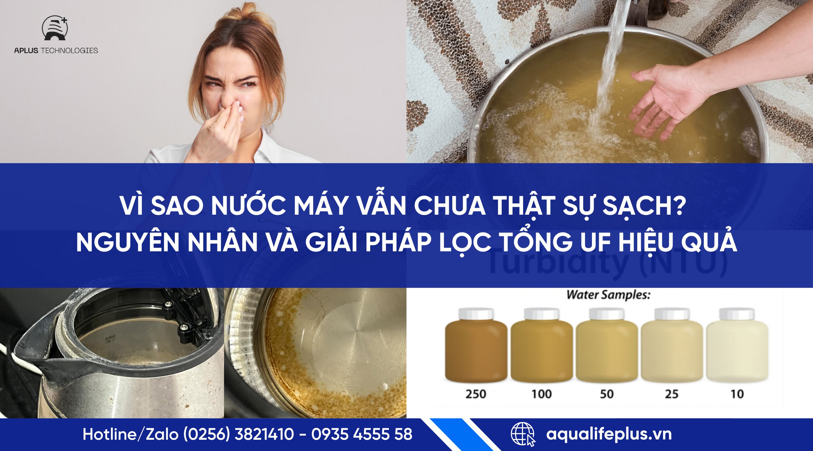 Vì sao nước máy vẫn chưa thật sự sạch? Nguyên nhân và giải pháp lọc tổng UF hiệu quả
