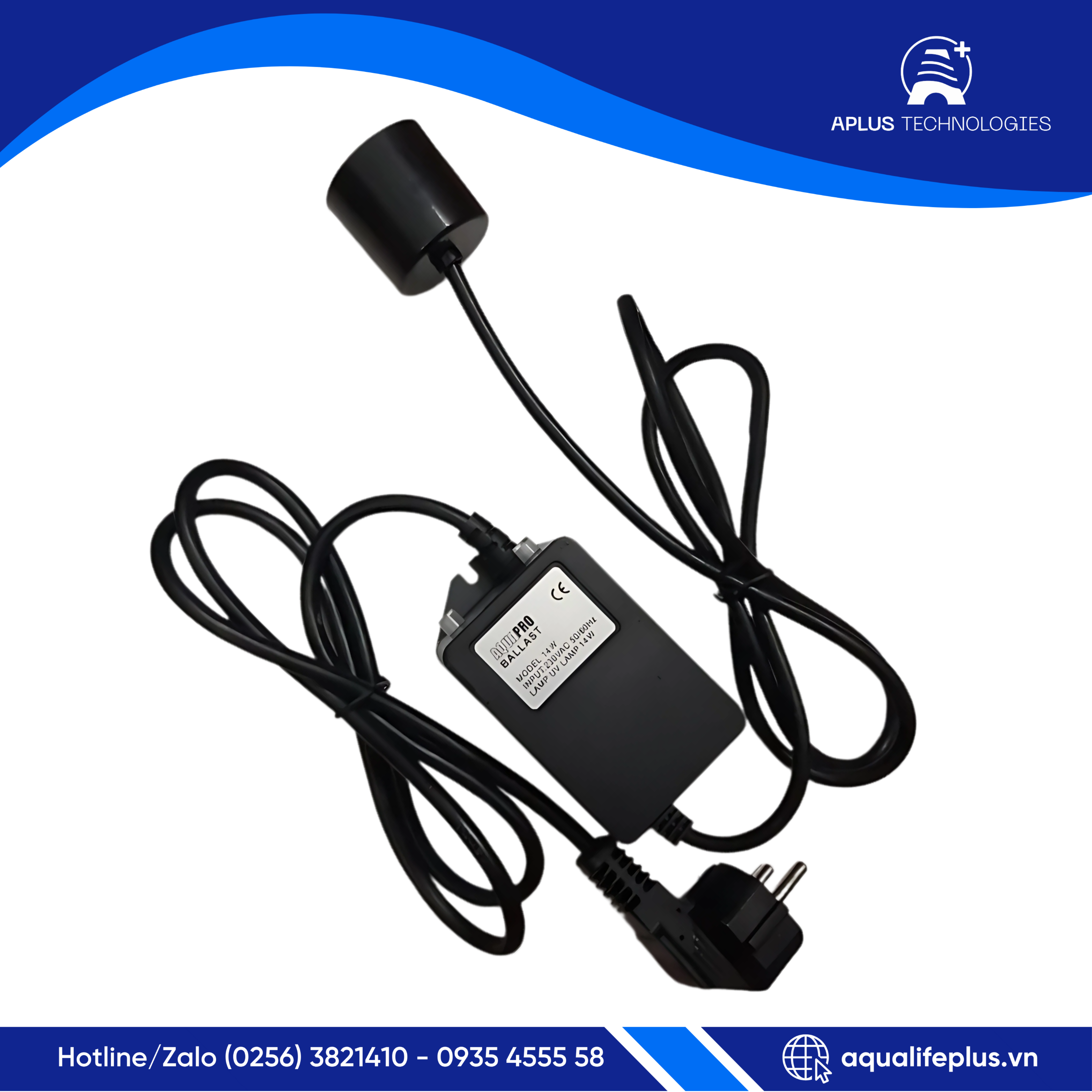 Nguồn Adaptor Đèn UV 14W – Ballast chất lượng, hiệu năng tối ưu