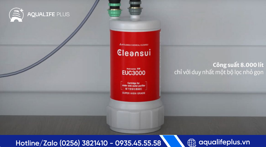 Ưu điểm nổi bật của lõi lọc EUC3000