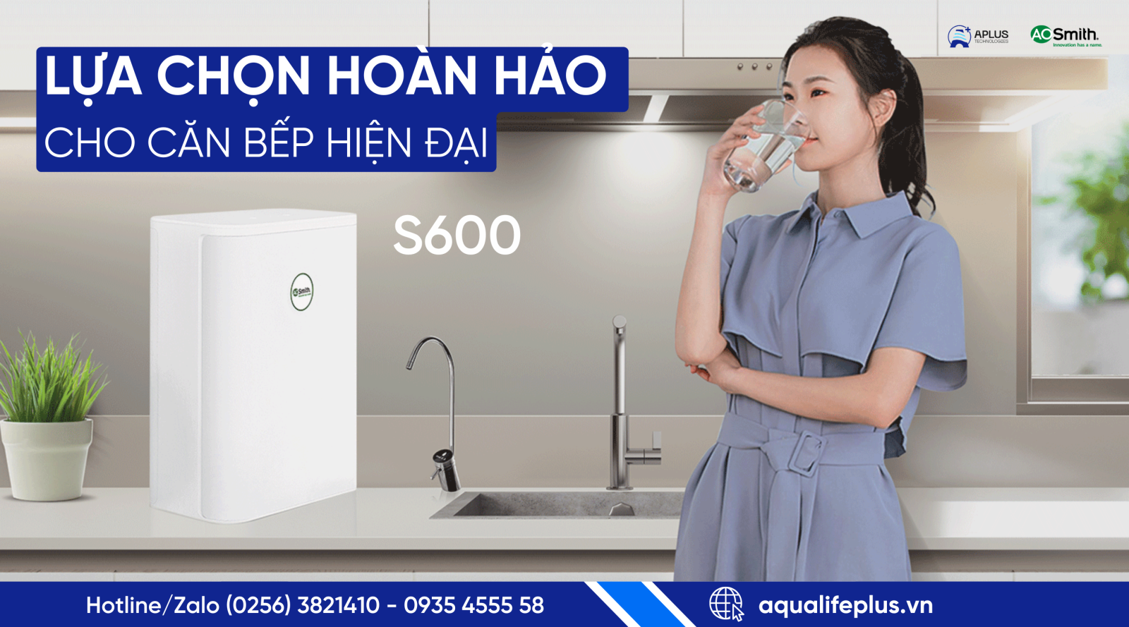 S600 - Máy lọc thông minh cho không gian bếp