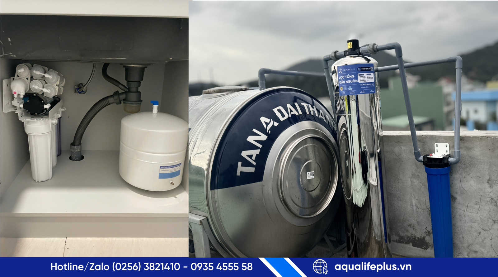 Lọc đầu nguồn hay máy RO?