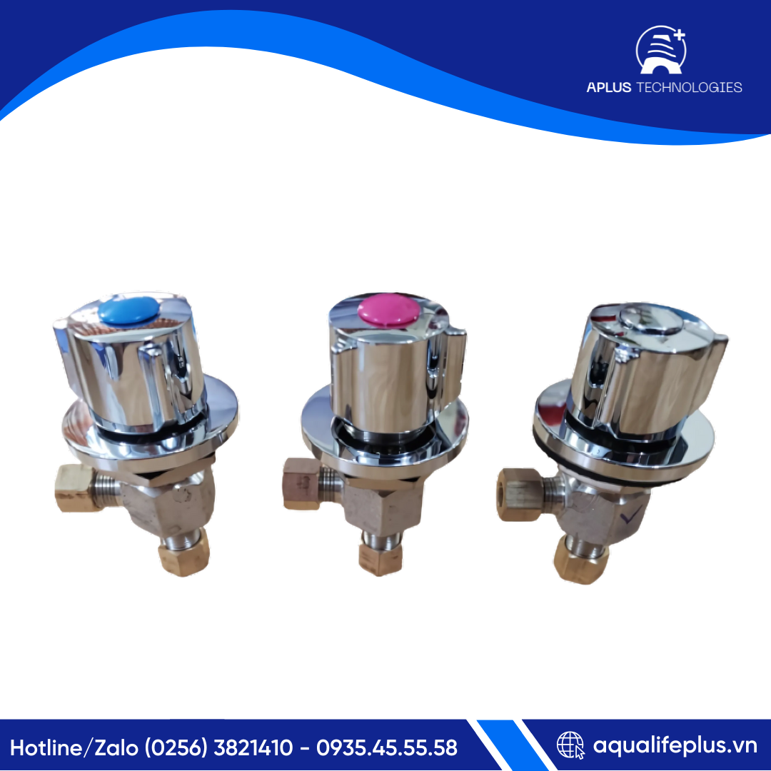 Van khóa nước nóng lạnh nguội