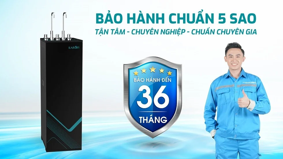 Karofi KAD-M68 có chế độ bảo hành lên đến 36 tháng