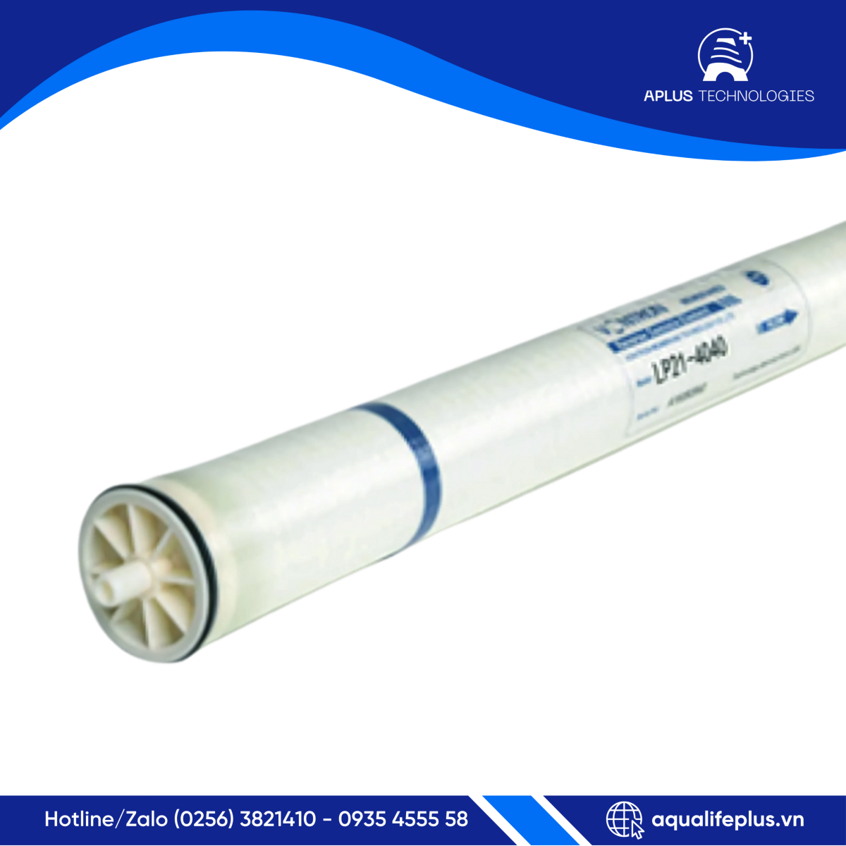 Màng RO Vontron LP21‑4040 – biến thể áp cao của dòng 4040