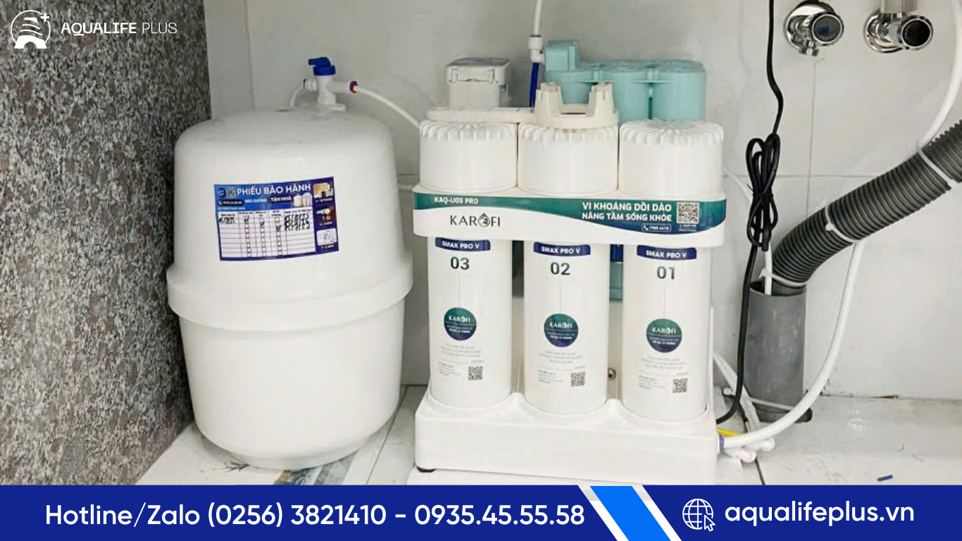 bộ lọc nước RO cho gia đình ở Quy Nhơn 